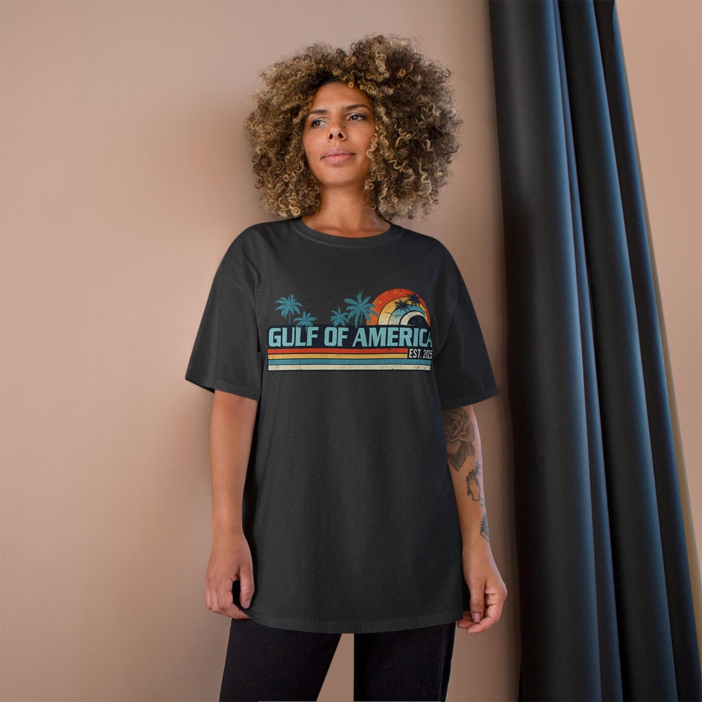 Gulf of America Vintage Champion Brand T-Shirt