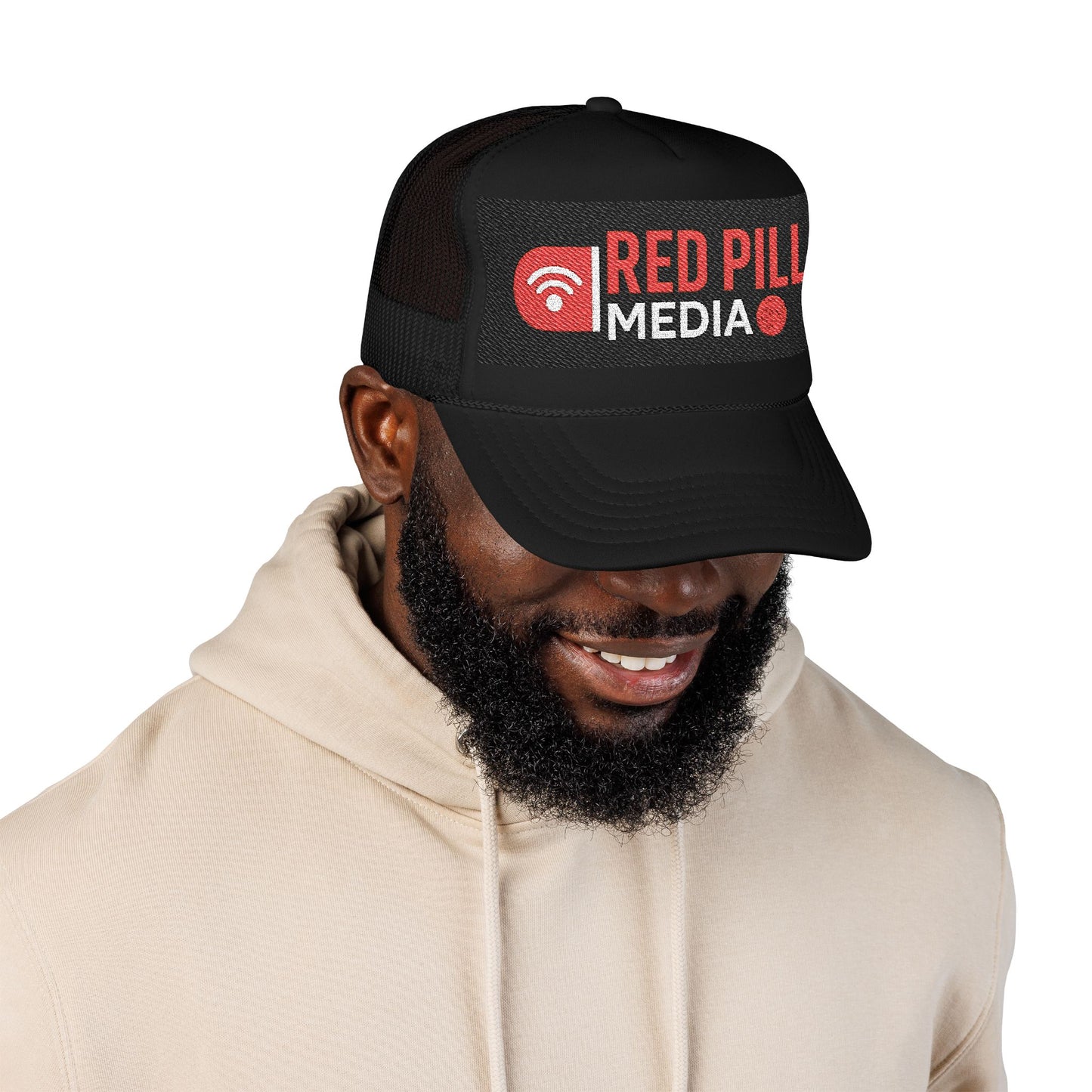 Red Pill Media Embroidered Foam Trucker Hat