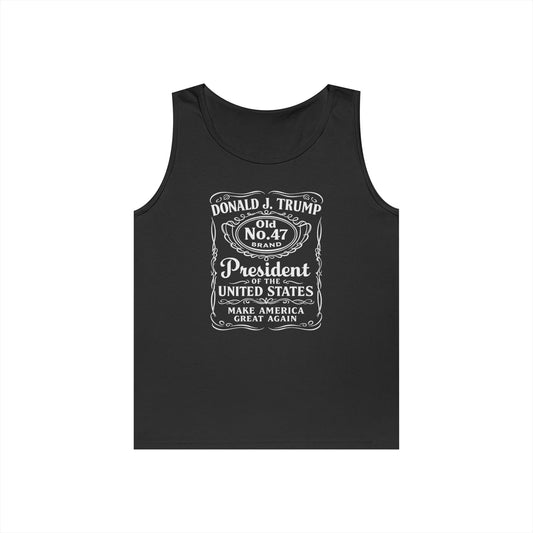 Trump "Old No. 47" President Gildan Brand Tank Top