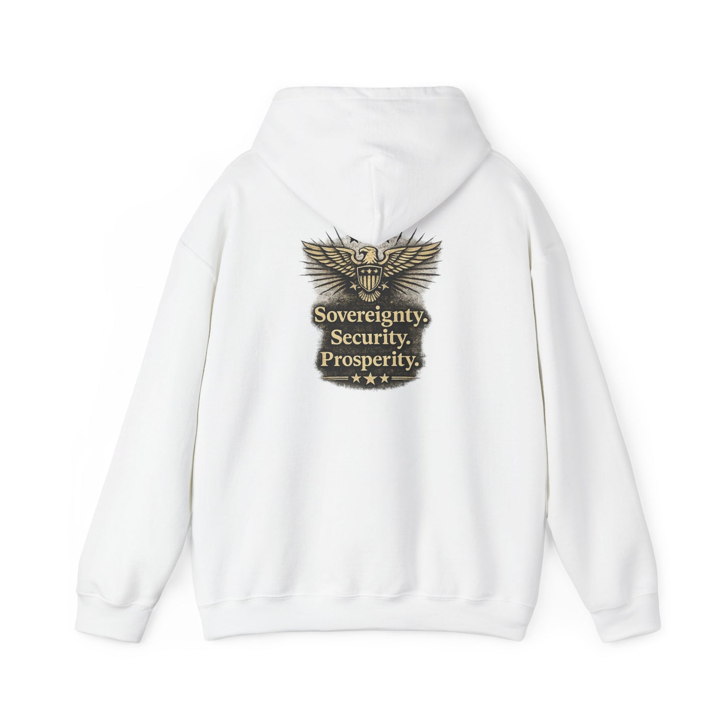 M.A.F.A. "Statue Of Liberty" "Sovereignty Security Prosperity " Comfort Color Brand Hoodie