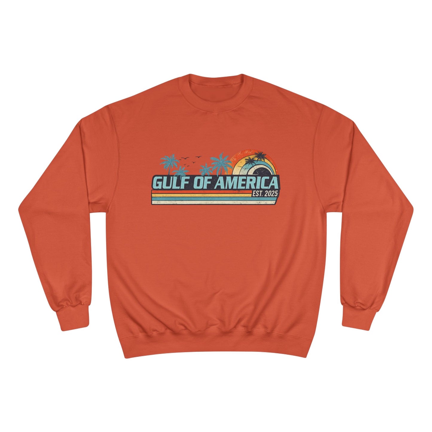 Gulf of America Vintage Champion Crewneck Sweatshirt