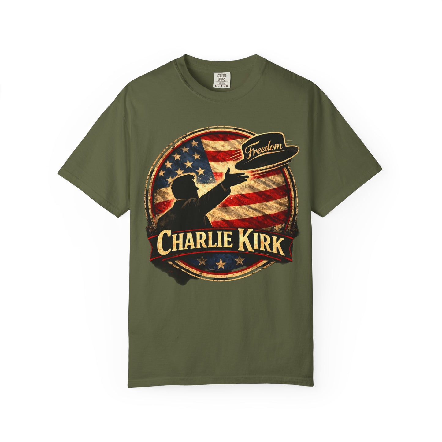 Charlie Kirk Freedom Graphic T-Shirt — Charlie Kirk Design