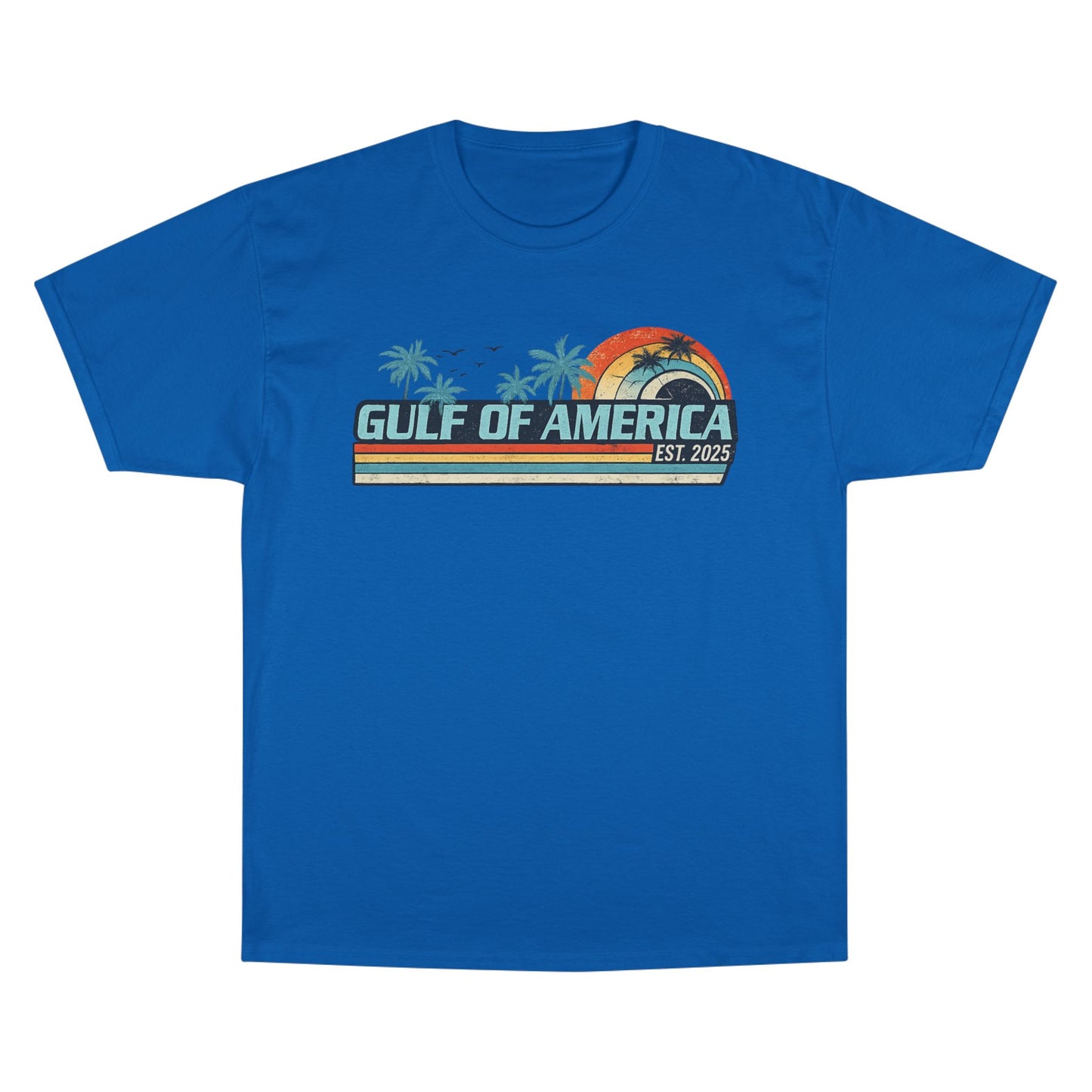 Gulf of America Vintage Champion Brand T-Shirt