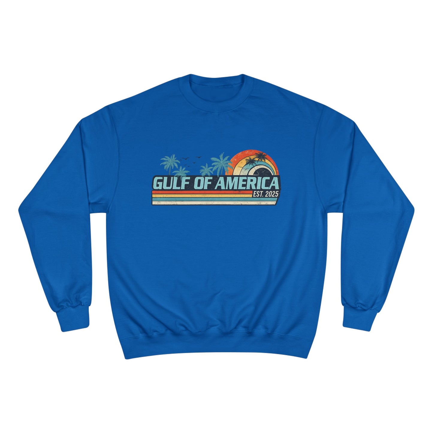 Gulf of America Vintage Champion Crewneck Sweatshirt
