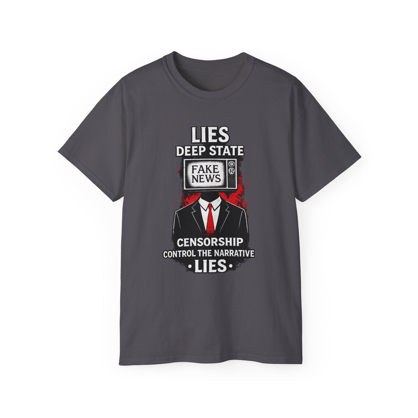 Fake News Political Statement Gildan Brand T-Shirt