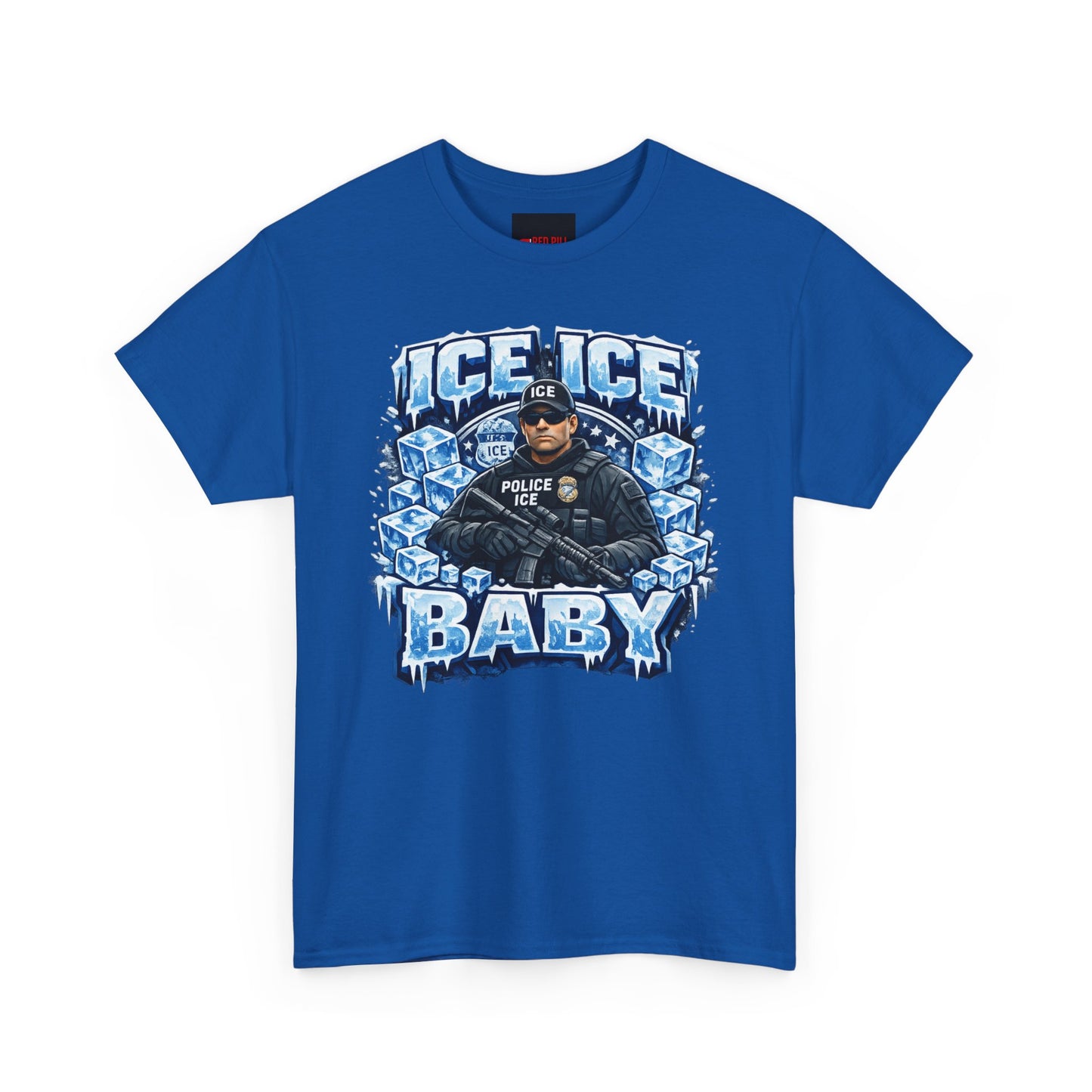 Ice Ice Baby ICE Agent Gildan Brand T-Shirt