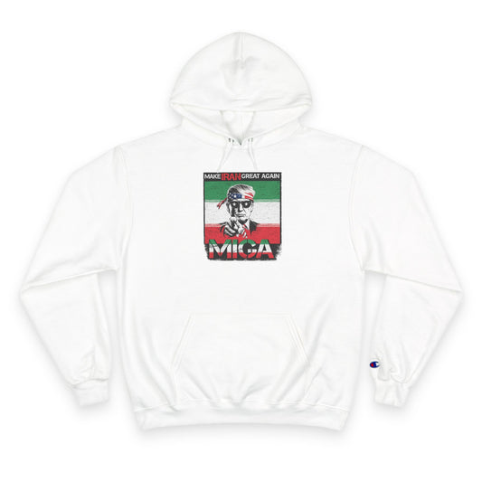 "Make Iran Great Again (MIGA)" Trump Champion Brand Hoodie