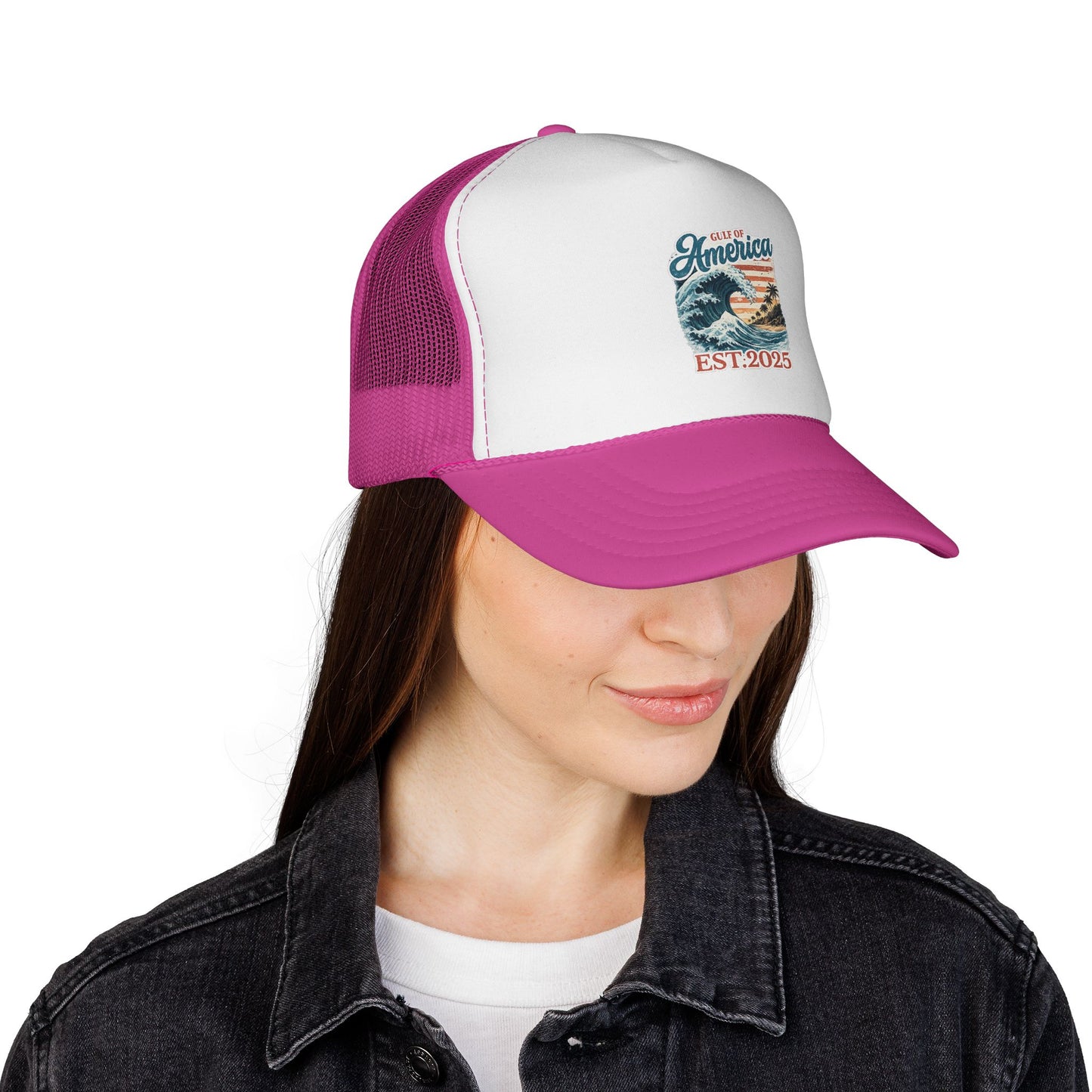 Gulf of America Est. 2025 Waves Trucker Cap