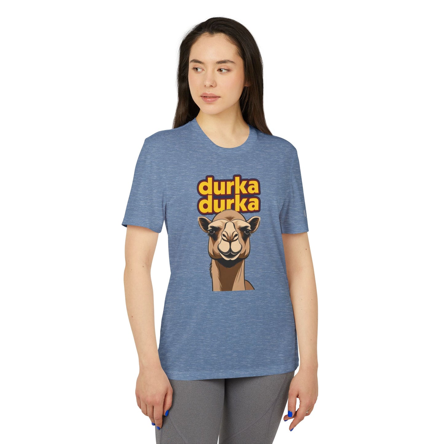 "Durka Durka" Camel Adidas Brand T-Shirt