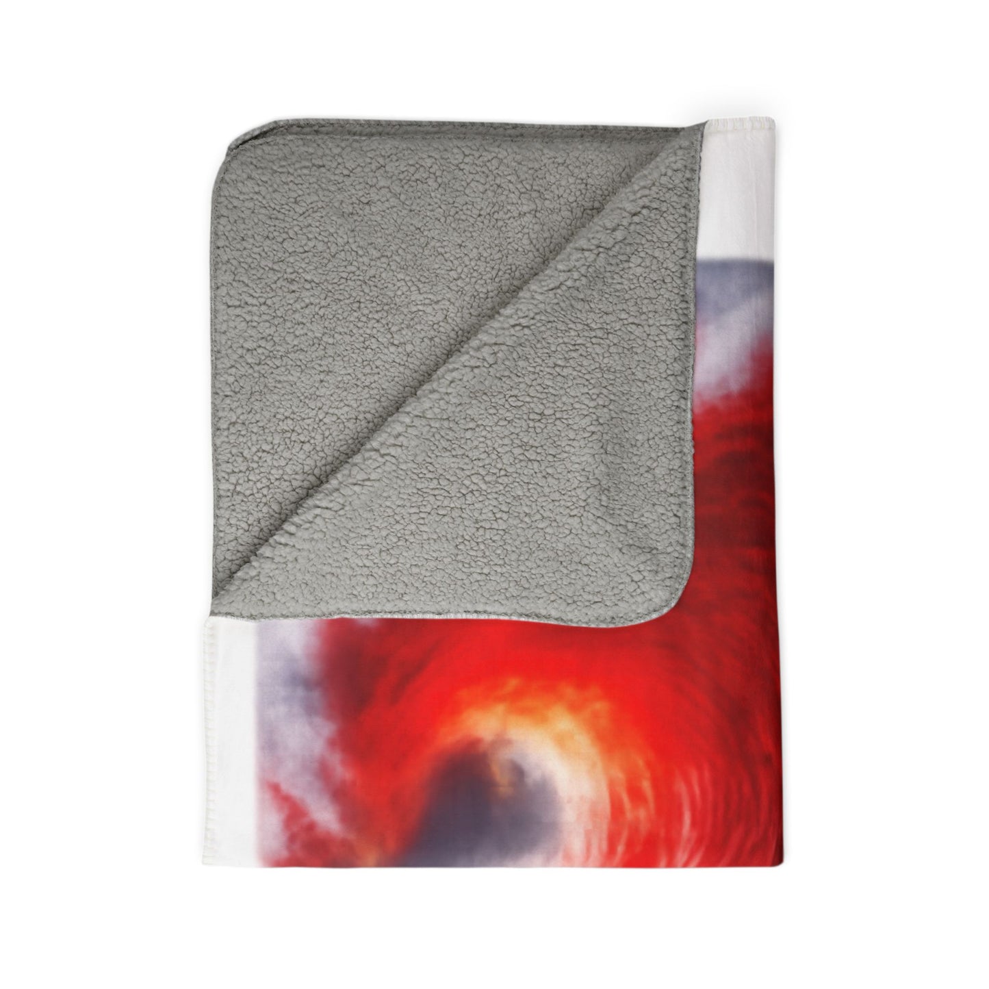 Red Wave USA Fleece Sherpa Blanket