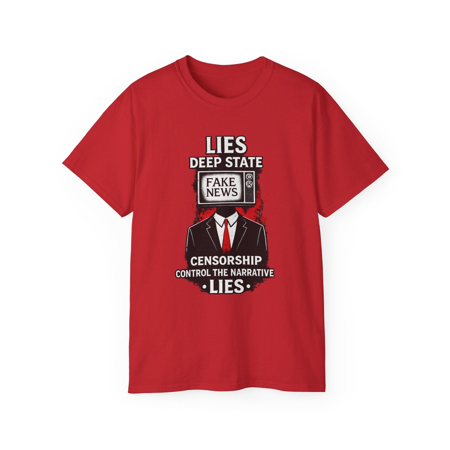 Fake News Political Statement Gildan Brand T-Shirt