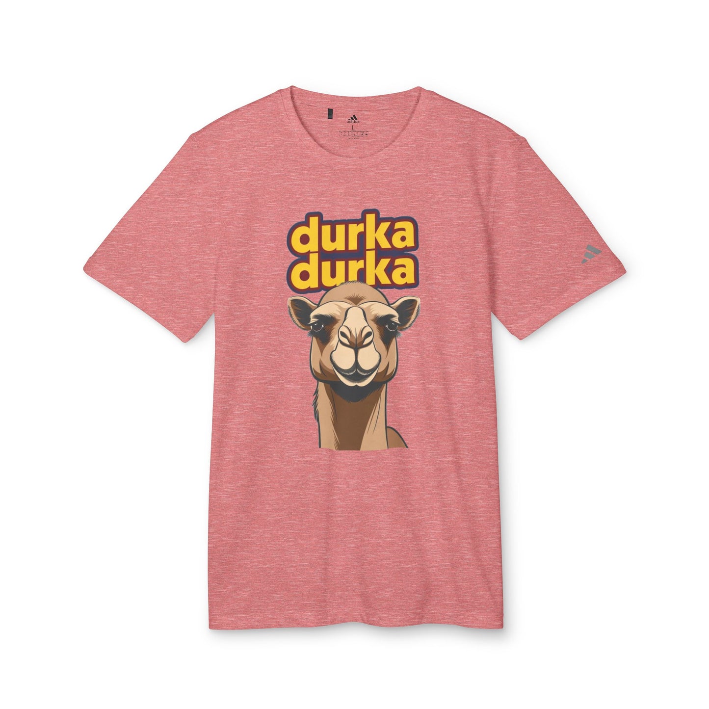 "Durka Durka" Camel Adidas Brand T-Shirt