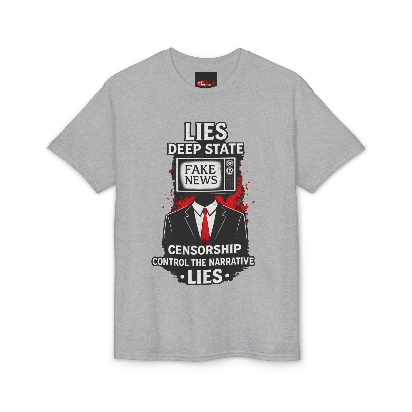 Fake News Political Statement Gildan Brand T-Shirt