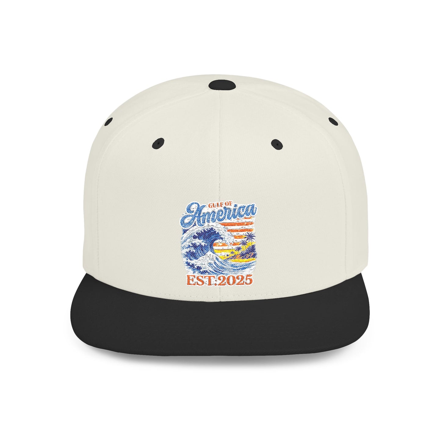 Gulf of America Est. 2025 Waves Snapback Hat