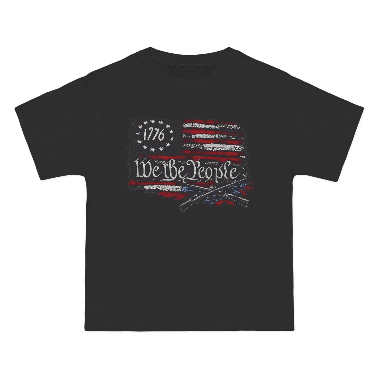 We the People Flag 1776 HANES Brand T-Shirt