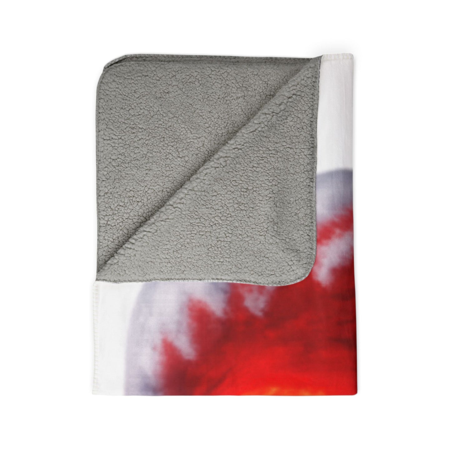 Red Wave USA Fleece Sherpa Blanket