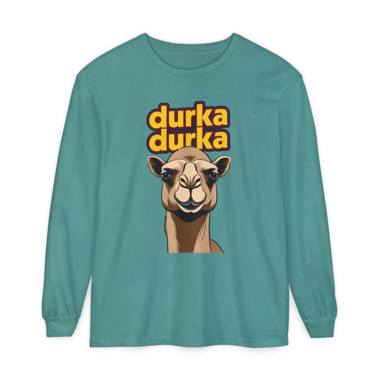 "Durka Durka" Camel Gildan Brand Long Sleeve Tee