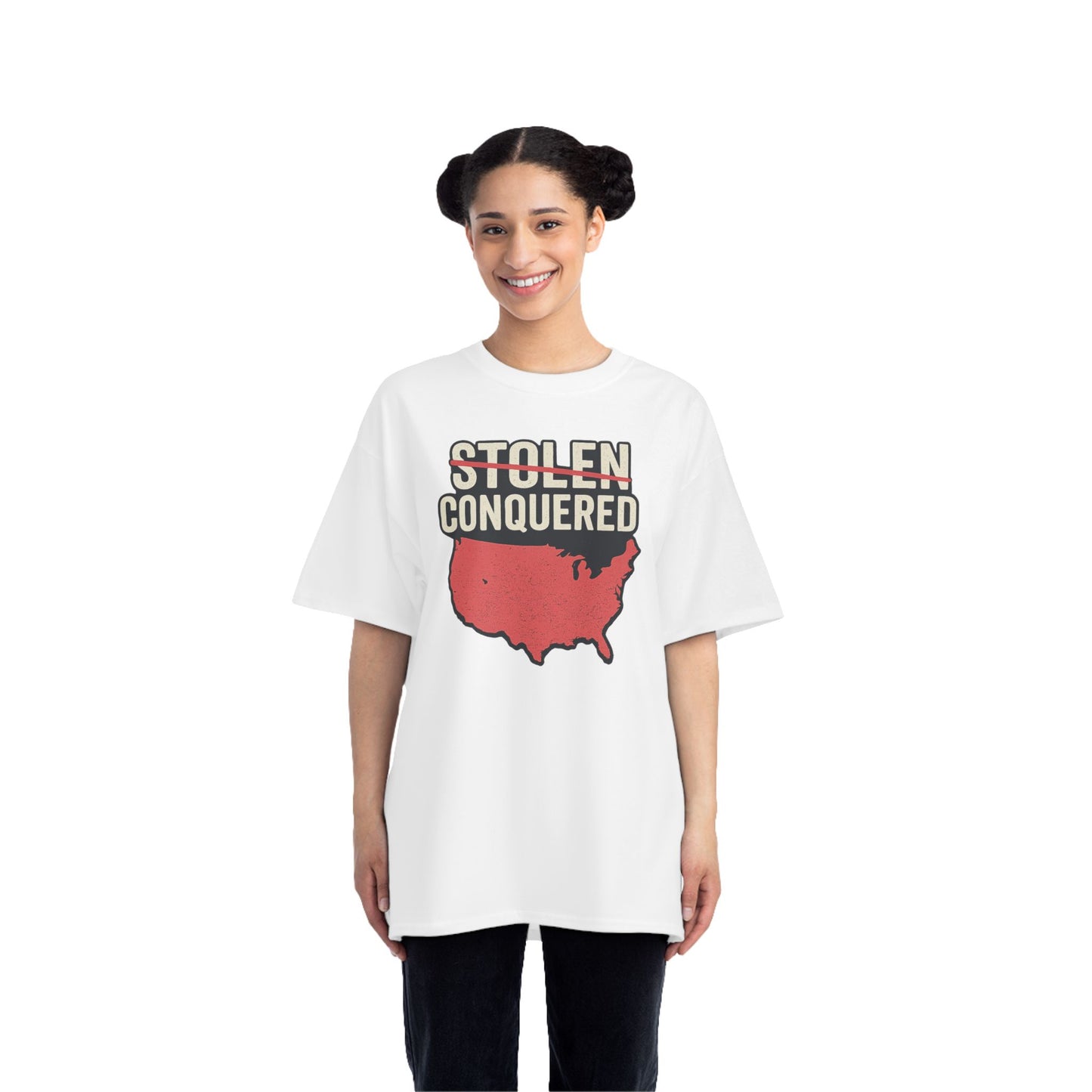 Stolen Conquered USA Hanes Brand T-Shirt
