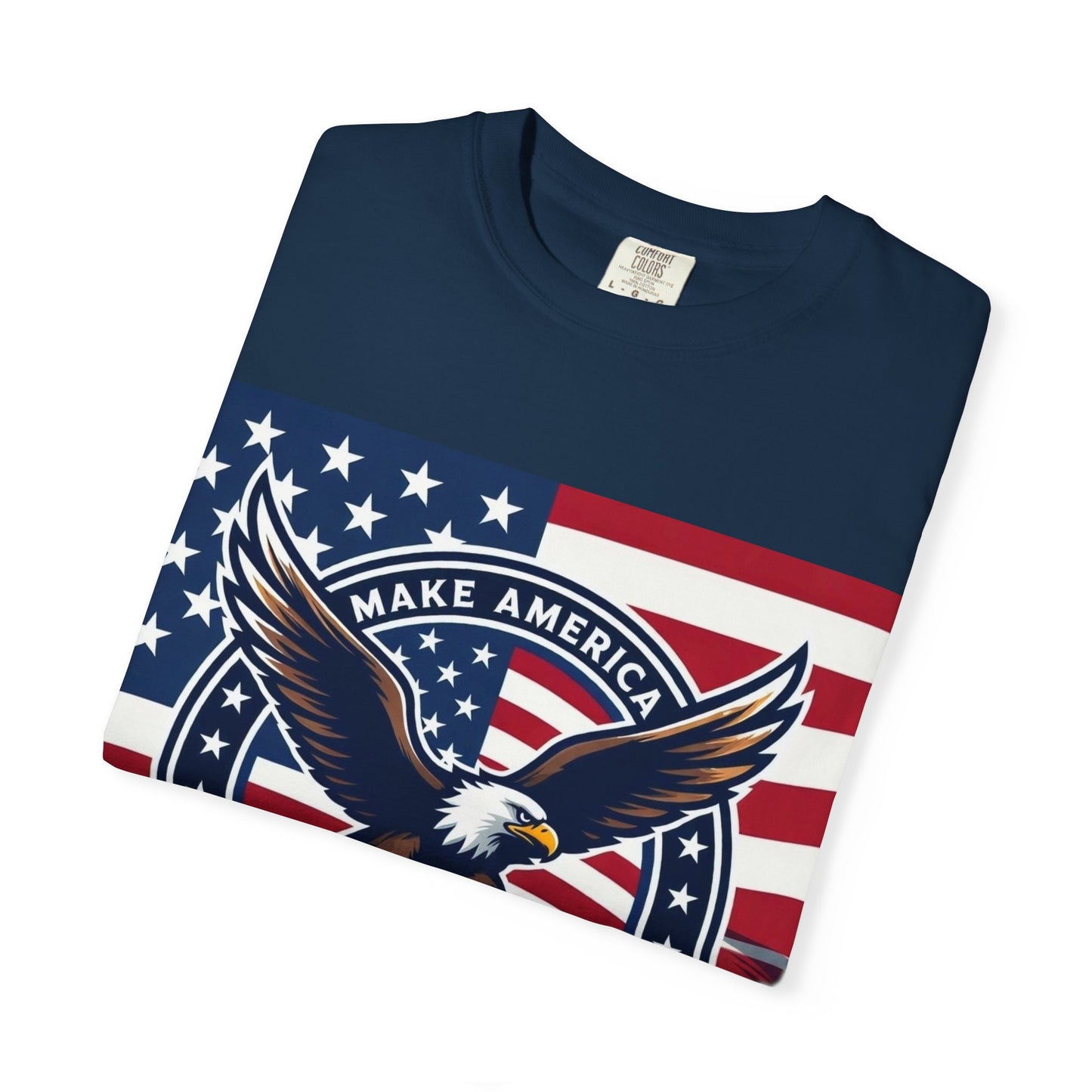 MAFA Eagle Flag T-Shirt — "Make America First Again" Patriotic Tee