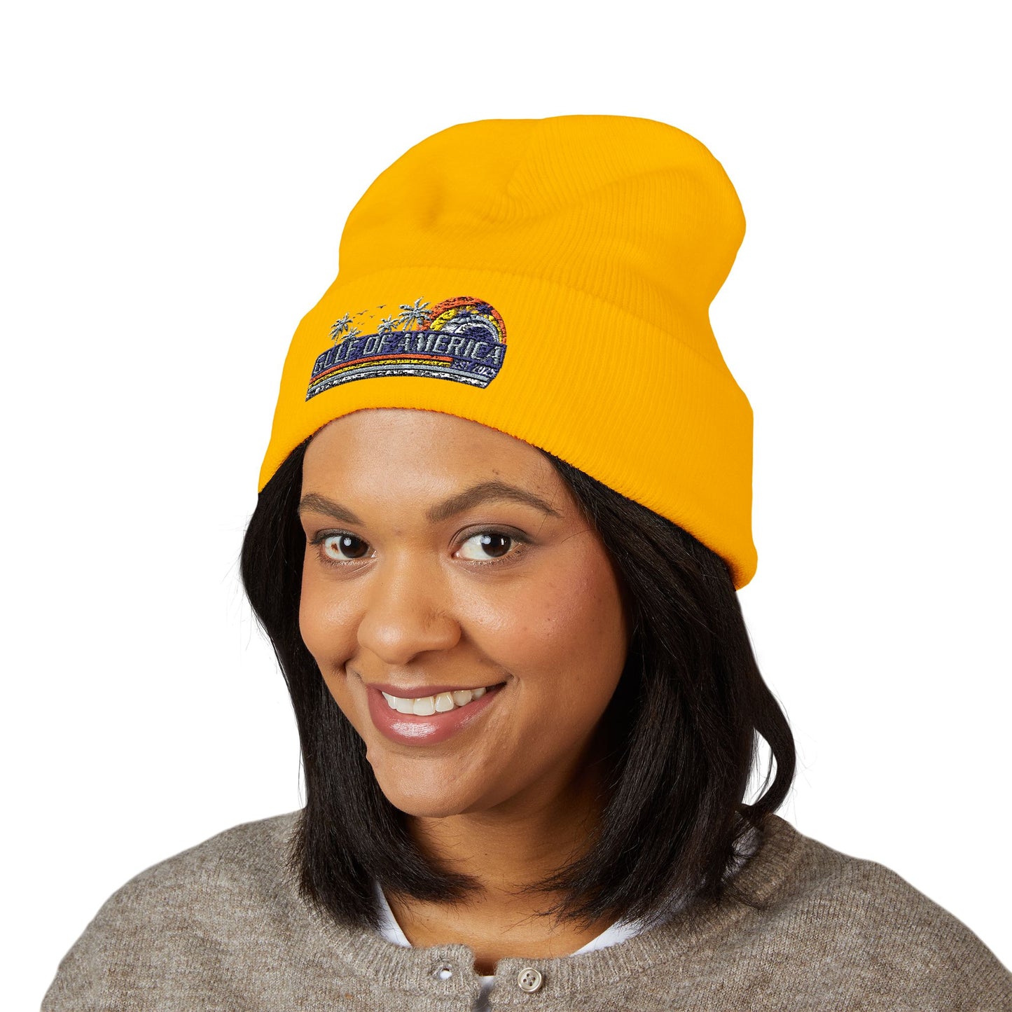 Gulf of America Vintage Cuffed Beanie