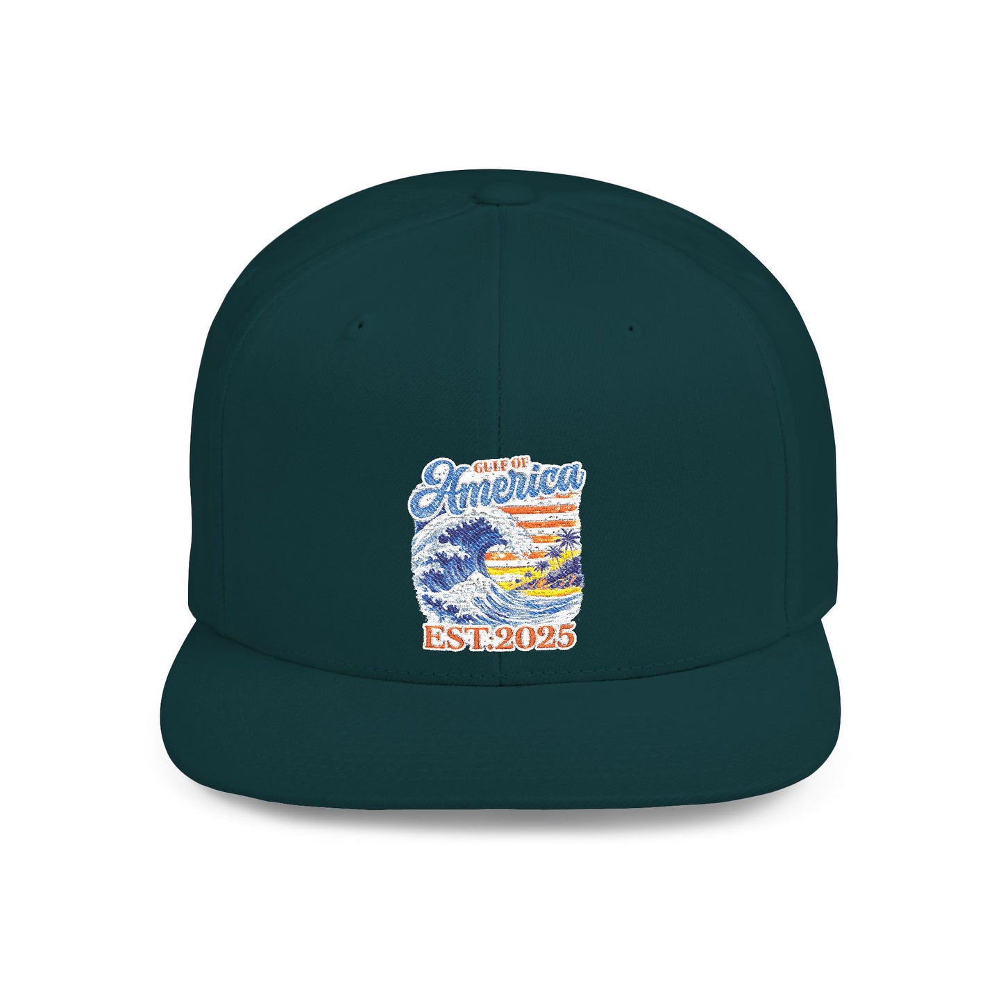 Gulf of America Est. 2025 Waves Snapback Hat