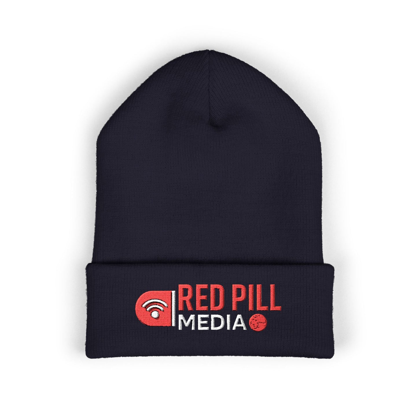 Red Pill Media Embroidered Cuffed Beanie