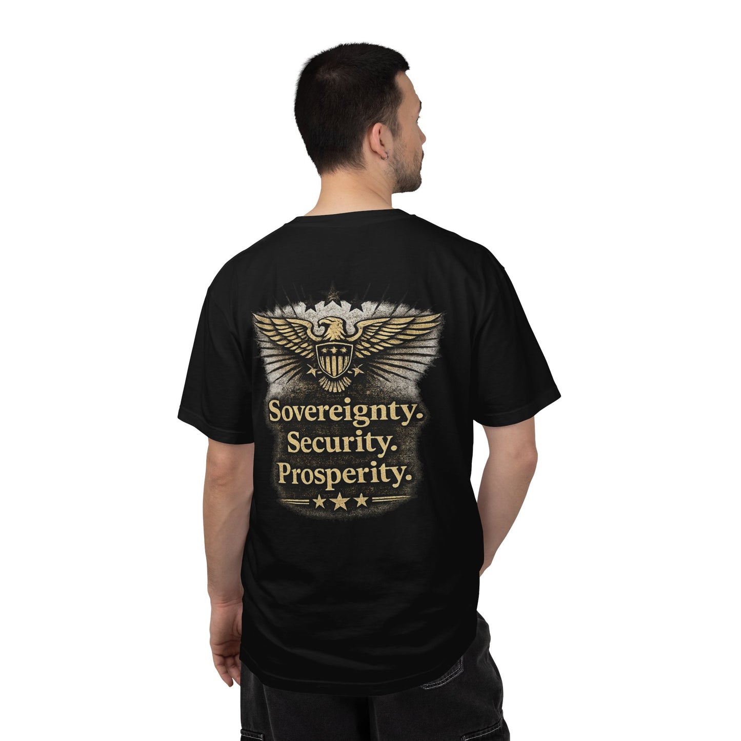 M.A.F.A. Statue Of Liberty  "Sovereignty Security Prosperity " Comfort Color Brand T-Shirt