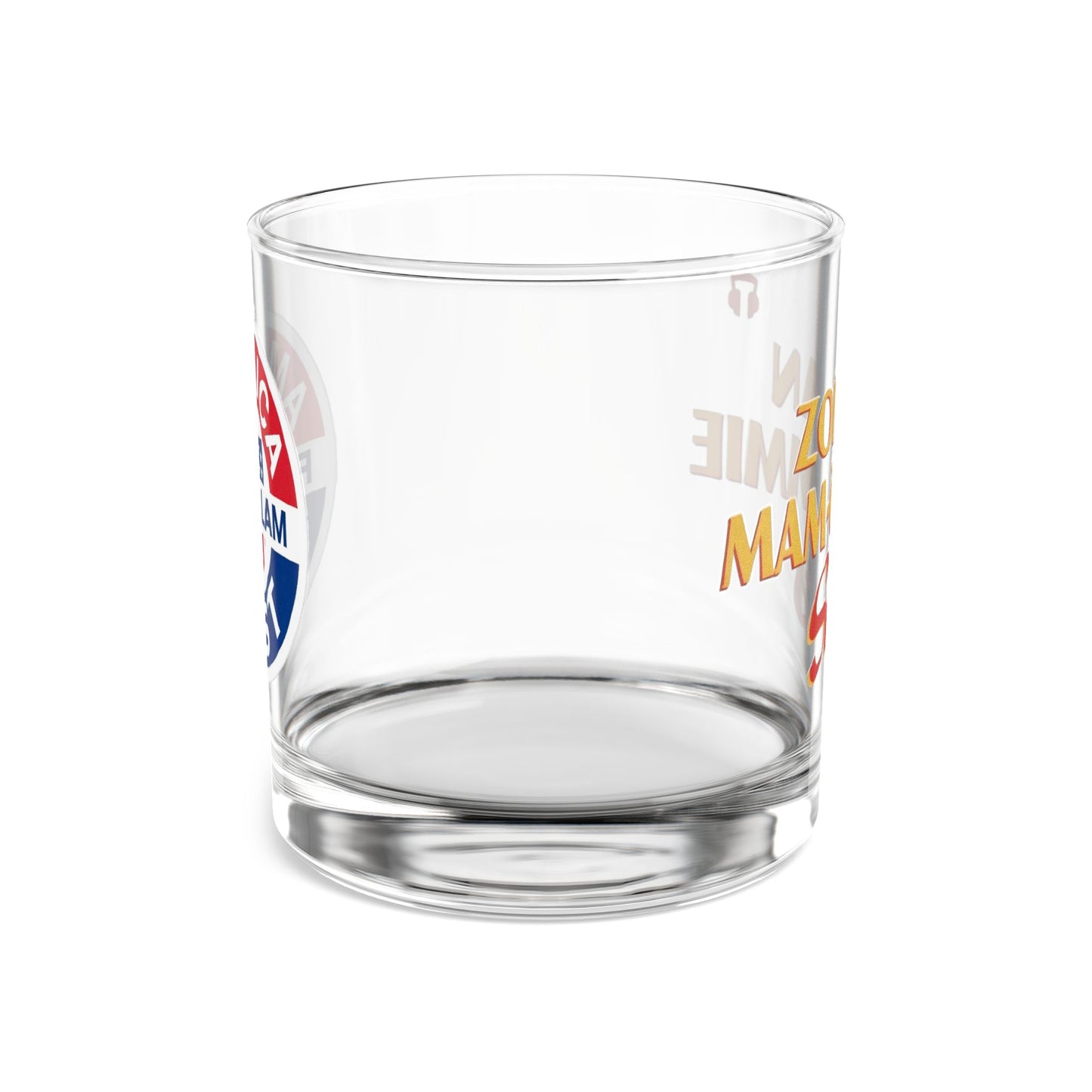 Zohran Mam-Commie Sucks/America First F*CK ISLAM 10oz Whiskey Glass