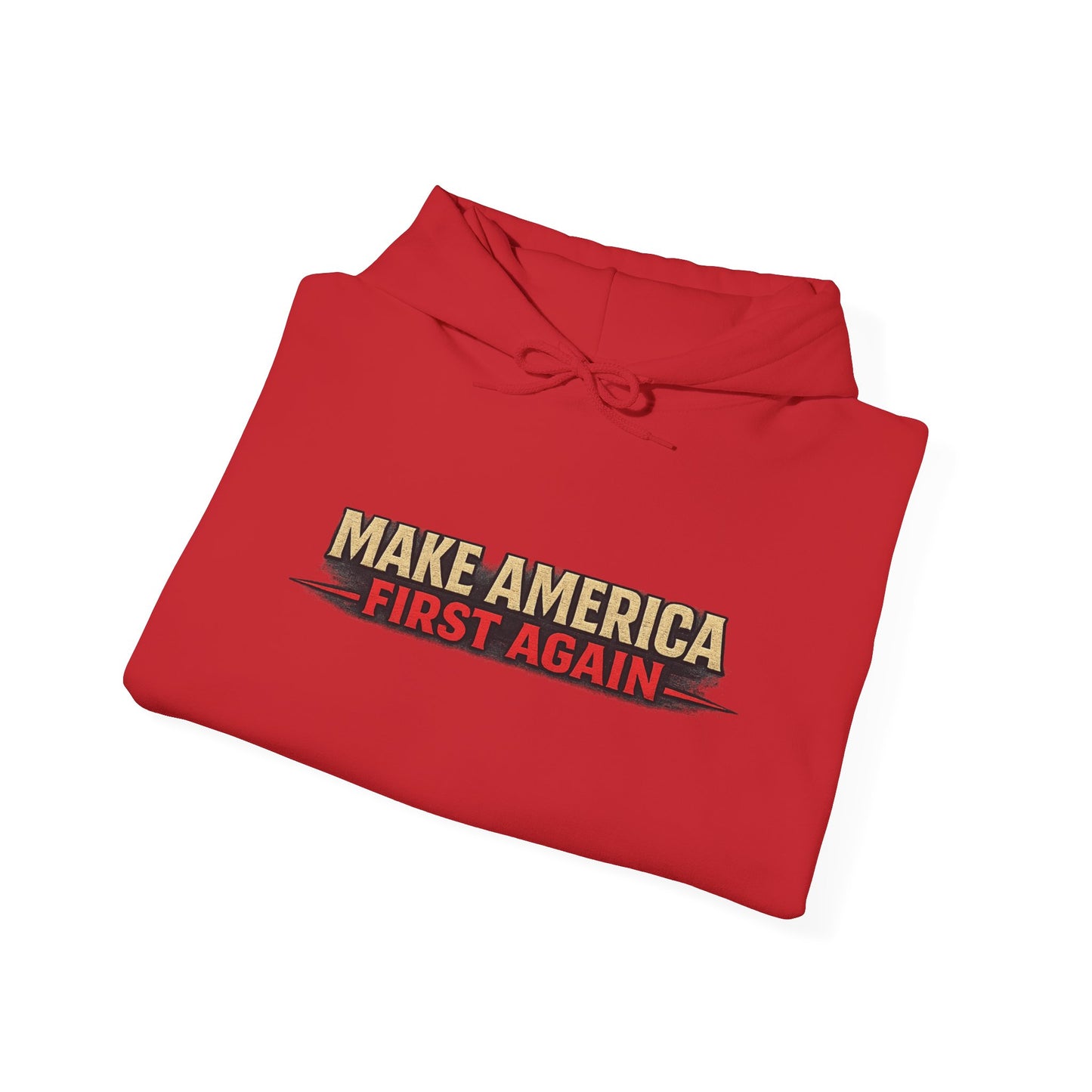 "Make America First Again" America First Is Not A Slogan - It's A Standard Comfort Color Brand Hoodie
