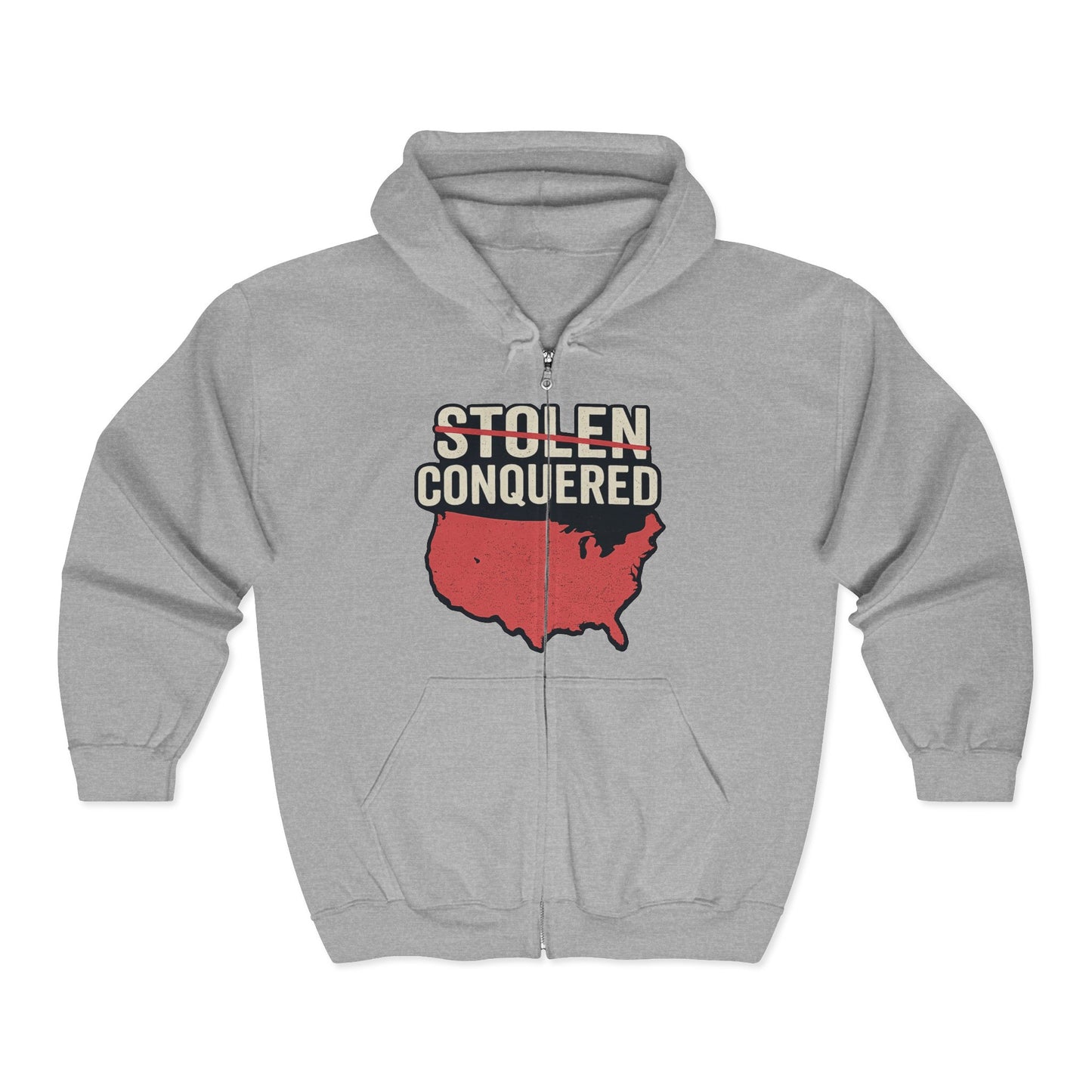 Stolen Conquered USA Zip Hoodie