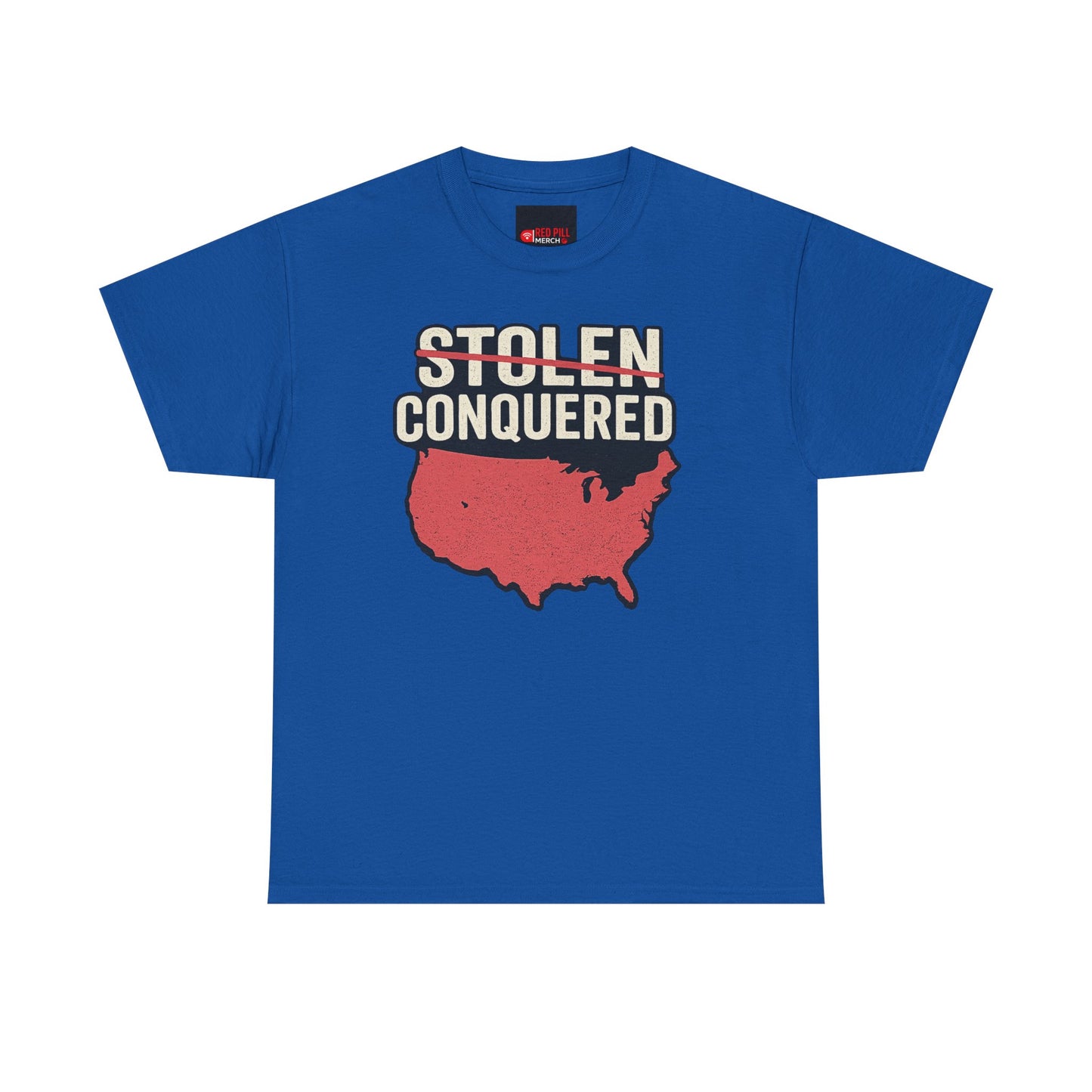 Stolen Conquered USA Gildan Brand T-Shirt