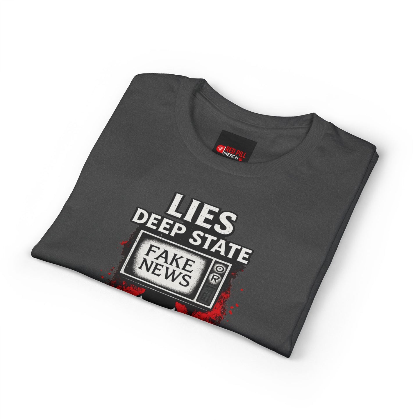 Fake News Political Statement Gildan Brand T-Shirt