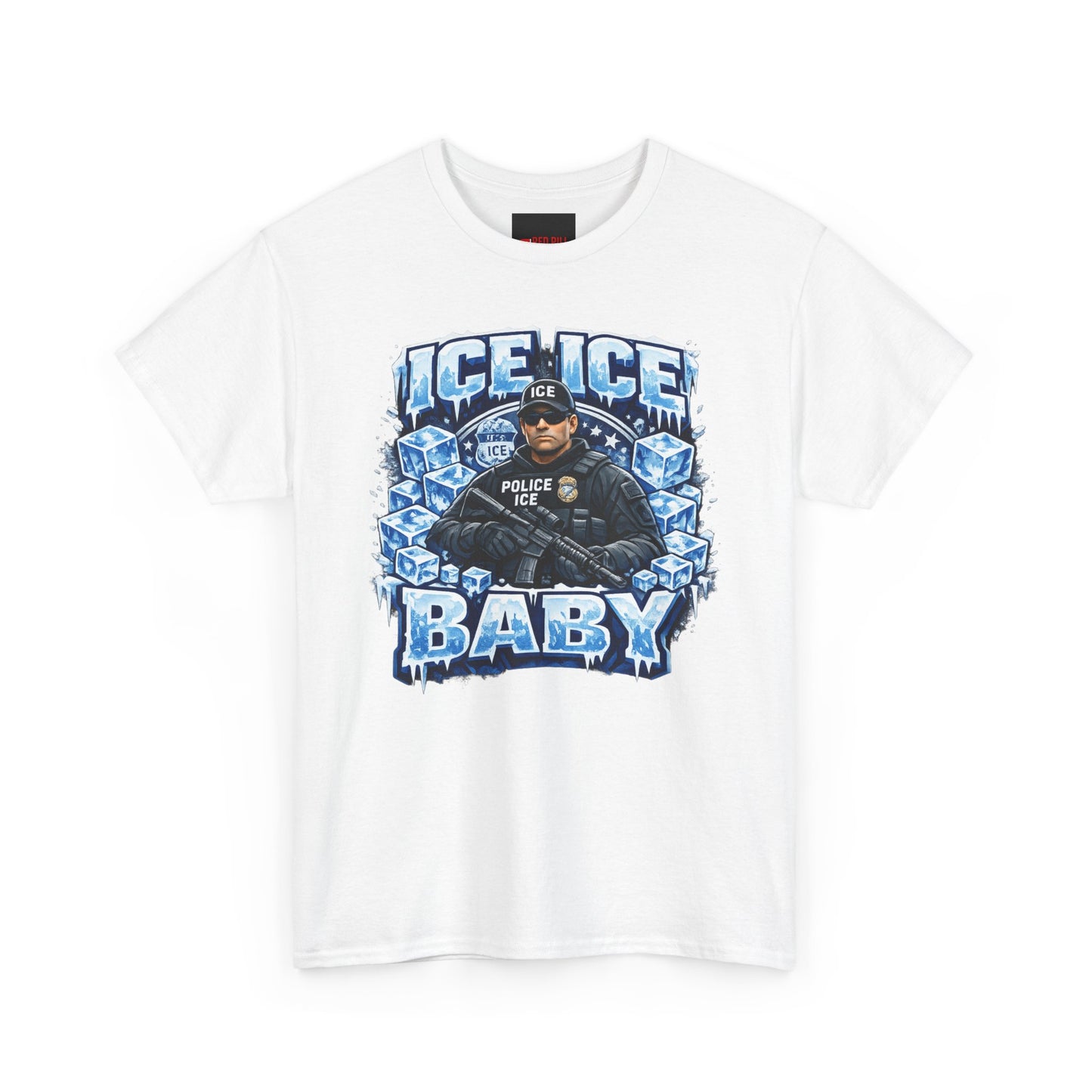 Ice Ice Baby ICE Agent Gildan Brand T-Shirt
