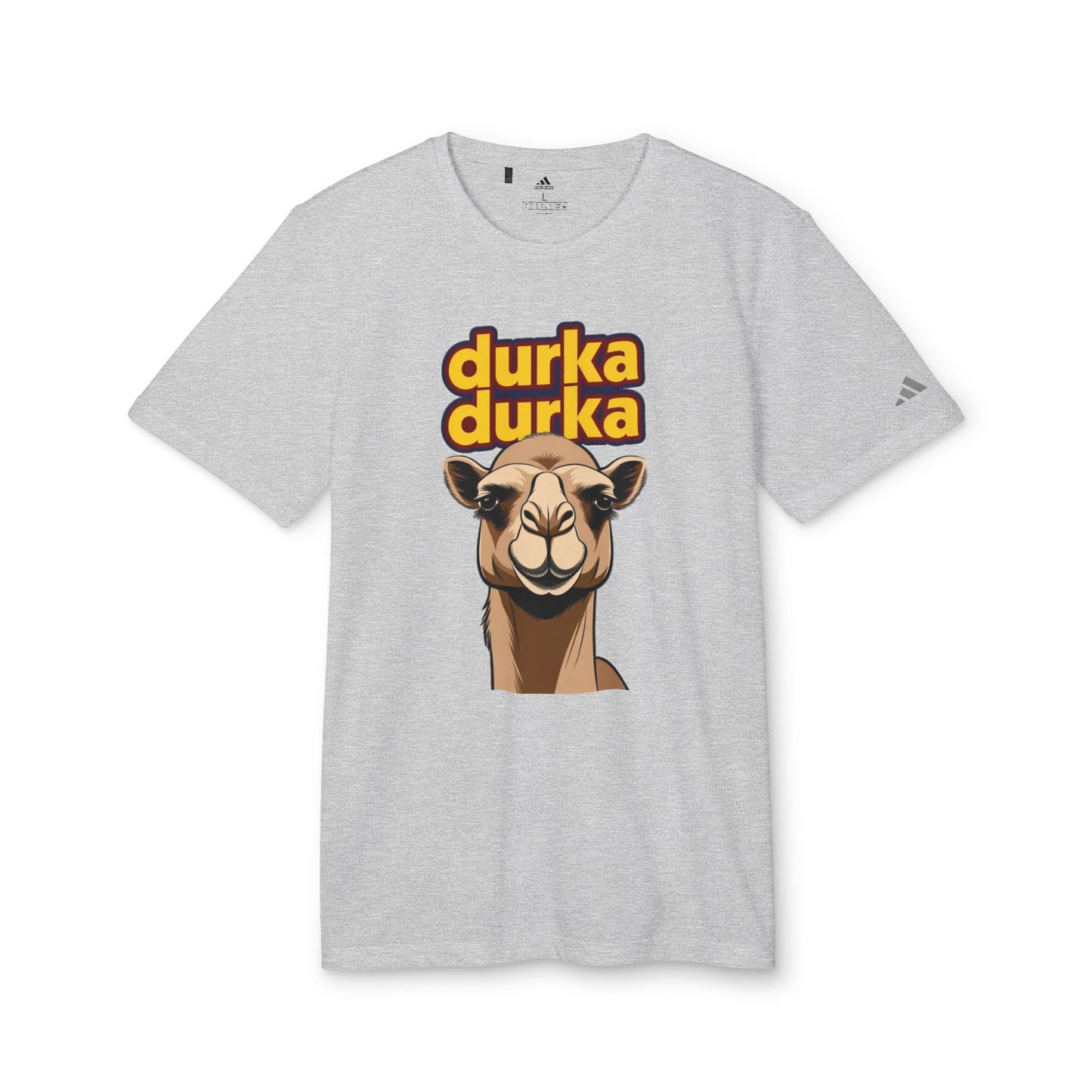 "Durka Durka" Camel Adidas Brand T-Shirt