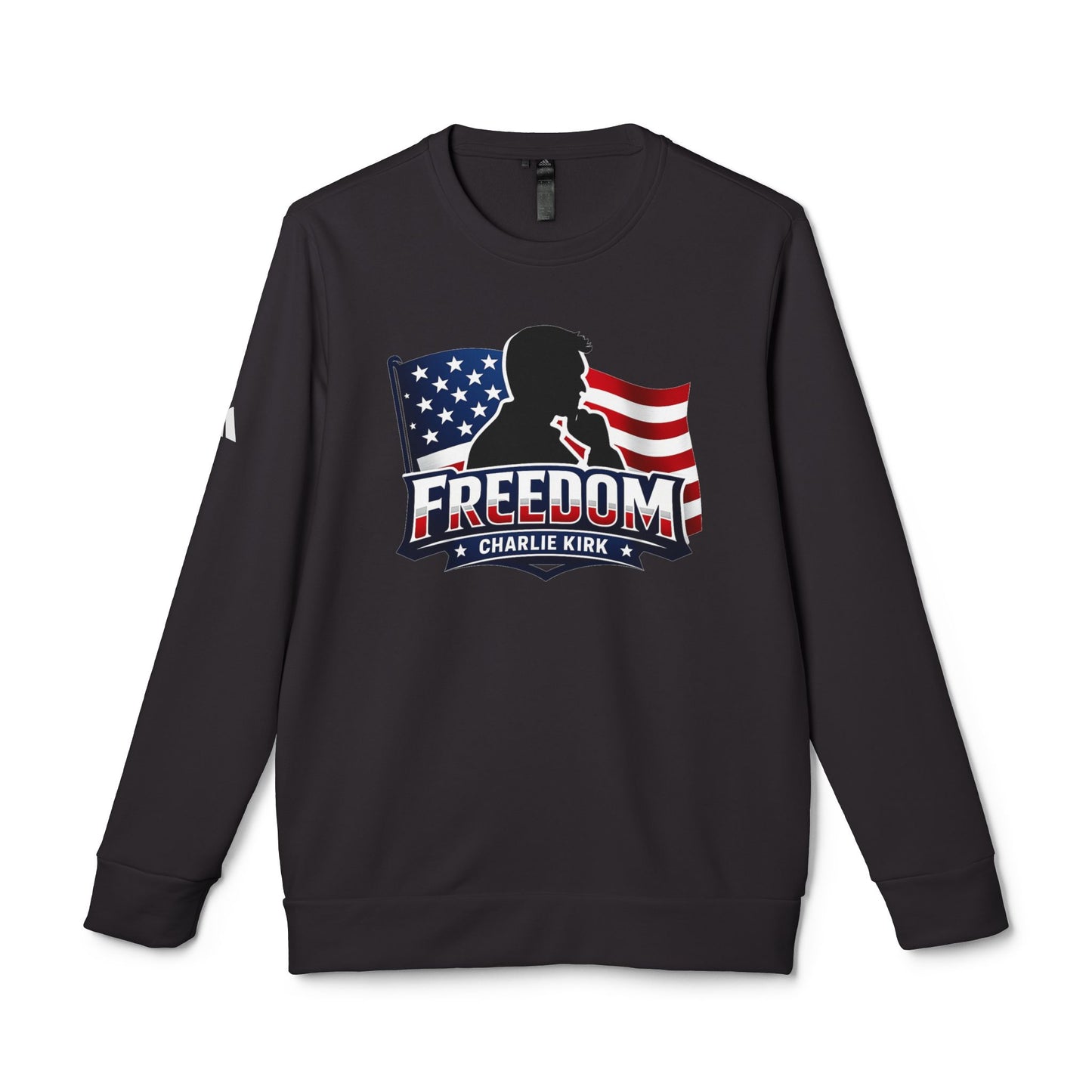 Charlie Kirk Freedom Crewneck Adidas Sweatshirt