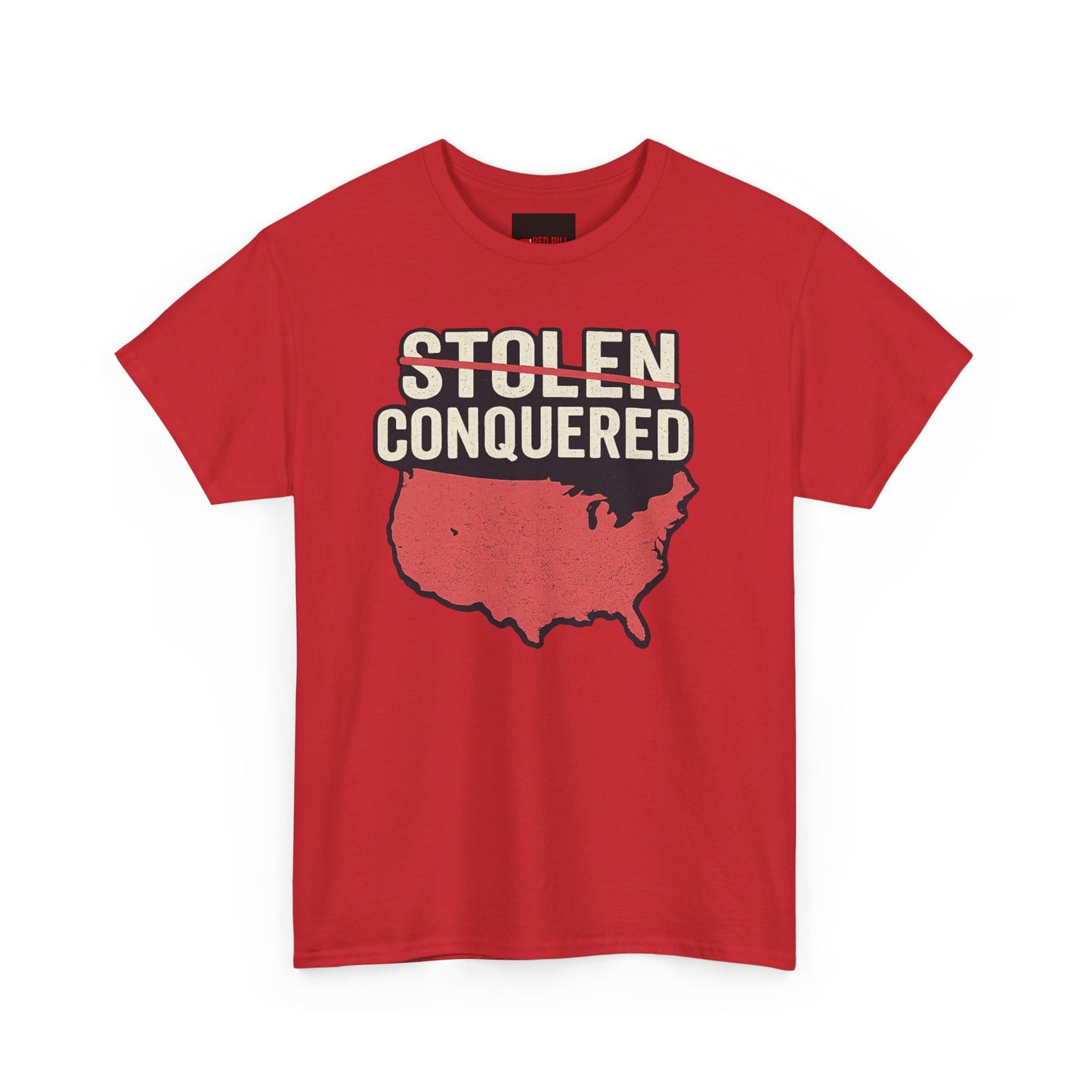 Stolen Conquered USA Gildan Brand T-Shirt