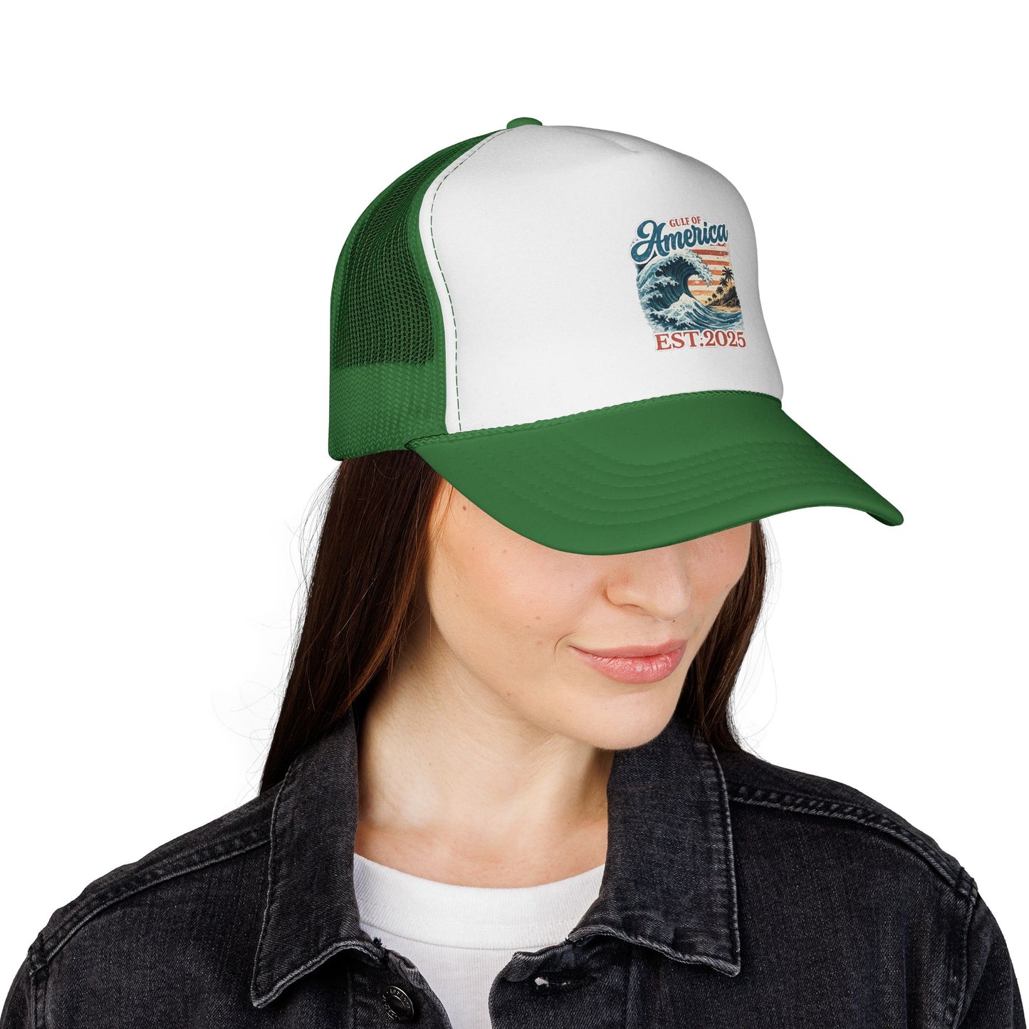 Gulf of America Est. 2025 Waves Trucker Cap