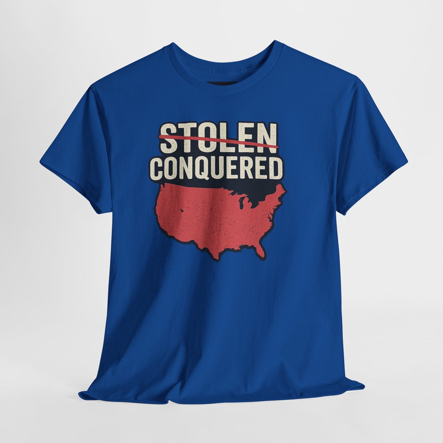 Stolen Conquered USA Gildan Brand T-Shirt