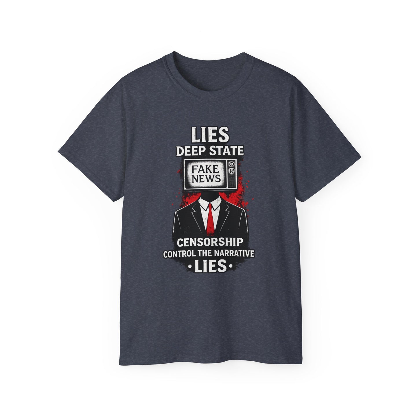 Fake News Political Statement Gildan Brand T-Shirt