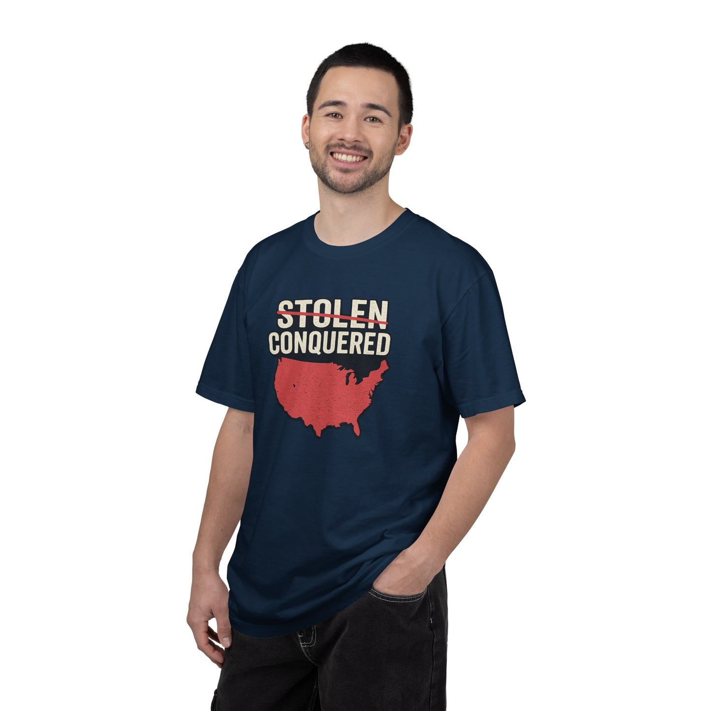 Stolen Conquered USA Comfort Color Brand T-Shirt