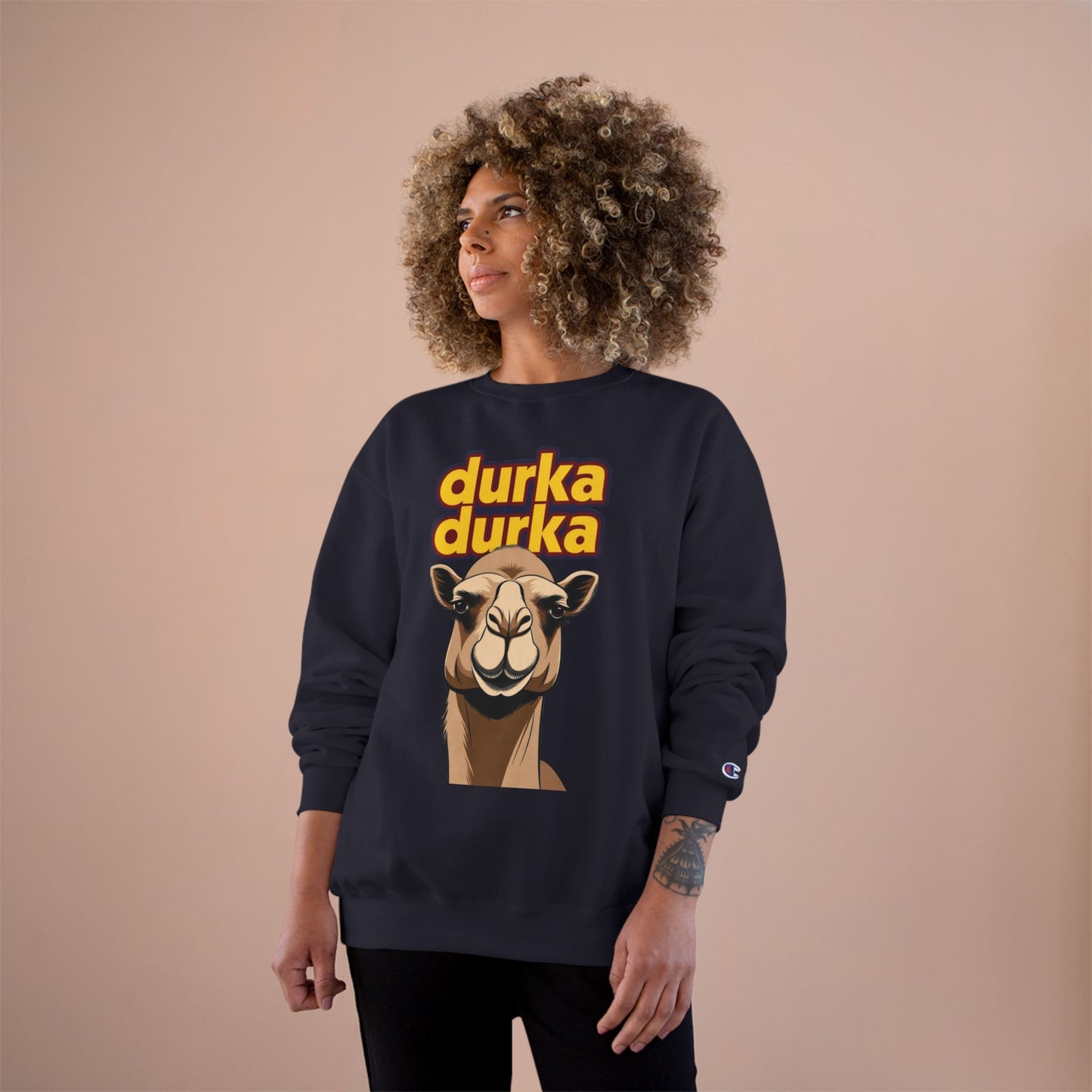 "Durka Durka Camel Champion Crewneck Sweatshirt