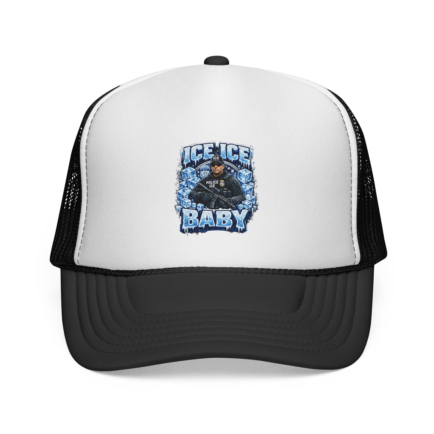 Ice Ice Baby ICE Agent Trucker Hat