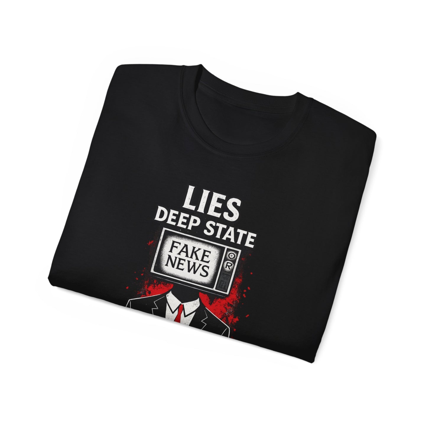 Fake News Political Statement Gildan Brand T-Shirt