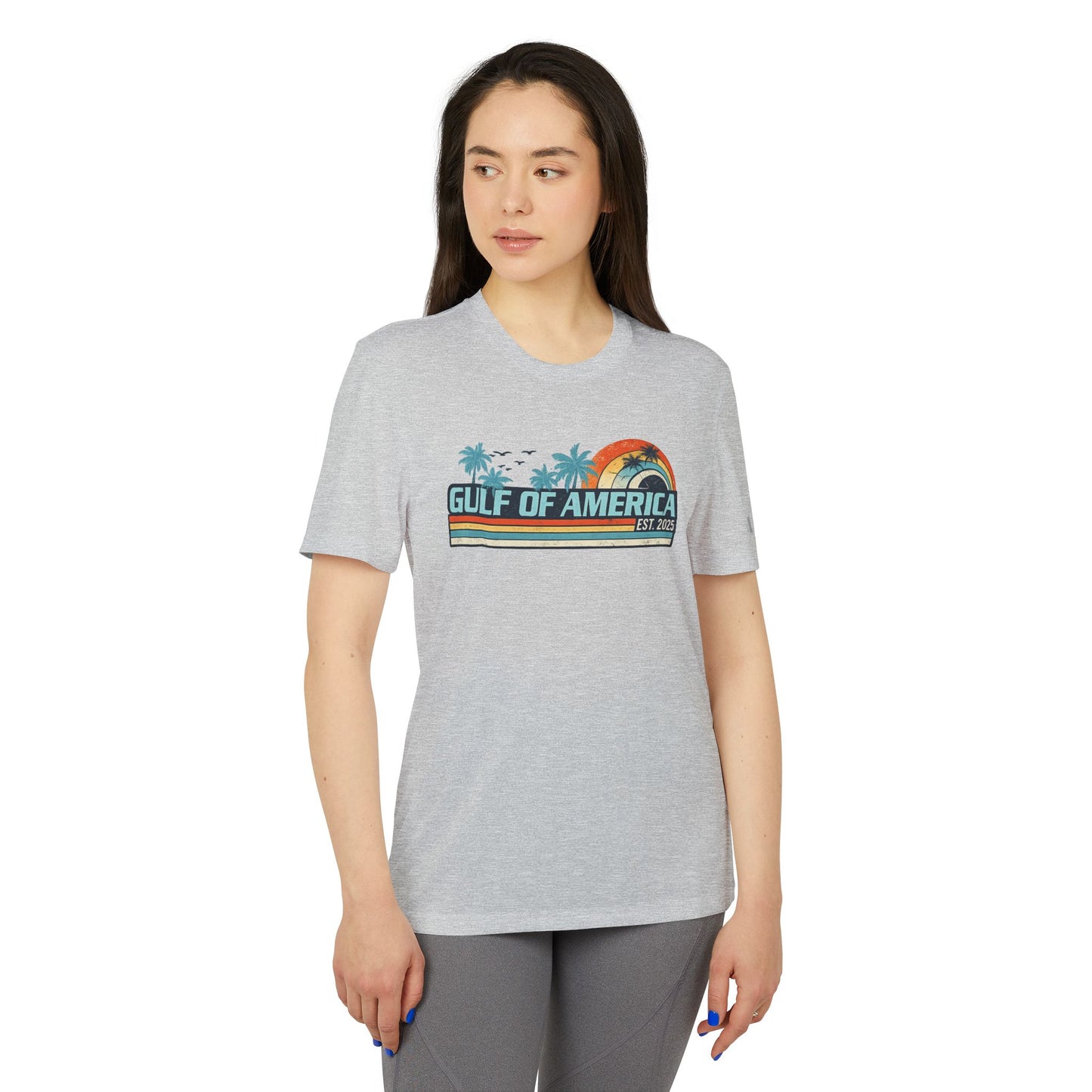 Gulf of America Vintage Adidas Brand T-Shirt