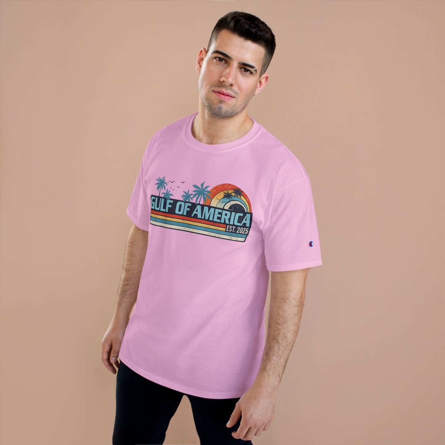 Gulf of America Vintage Champion Brand T-Shirt