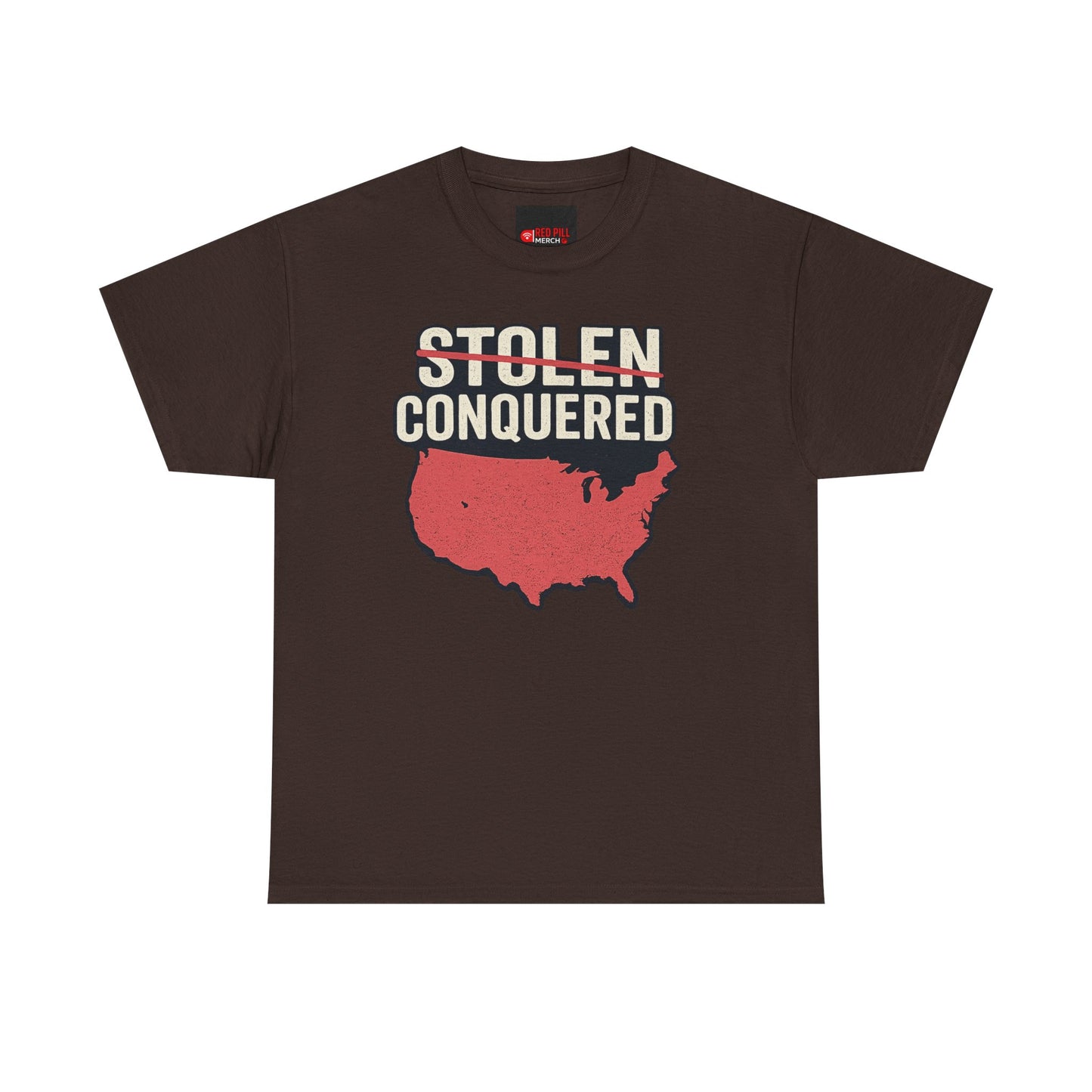 Stolen Conquered USA Gildan Brand T-Shirt