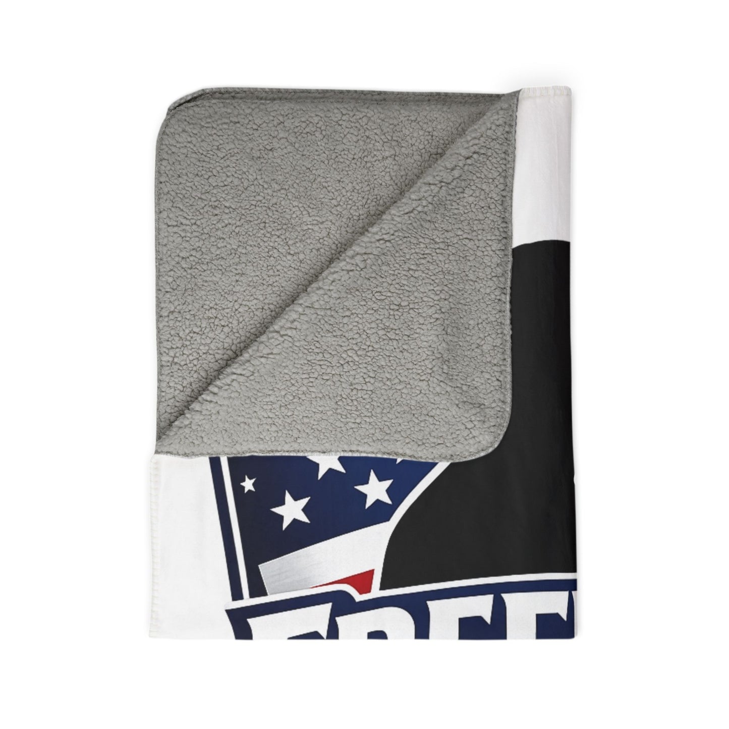 Charlie Kirk Freedom Sherpa Blanket