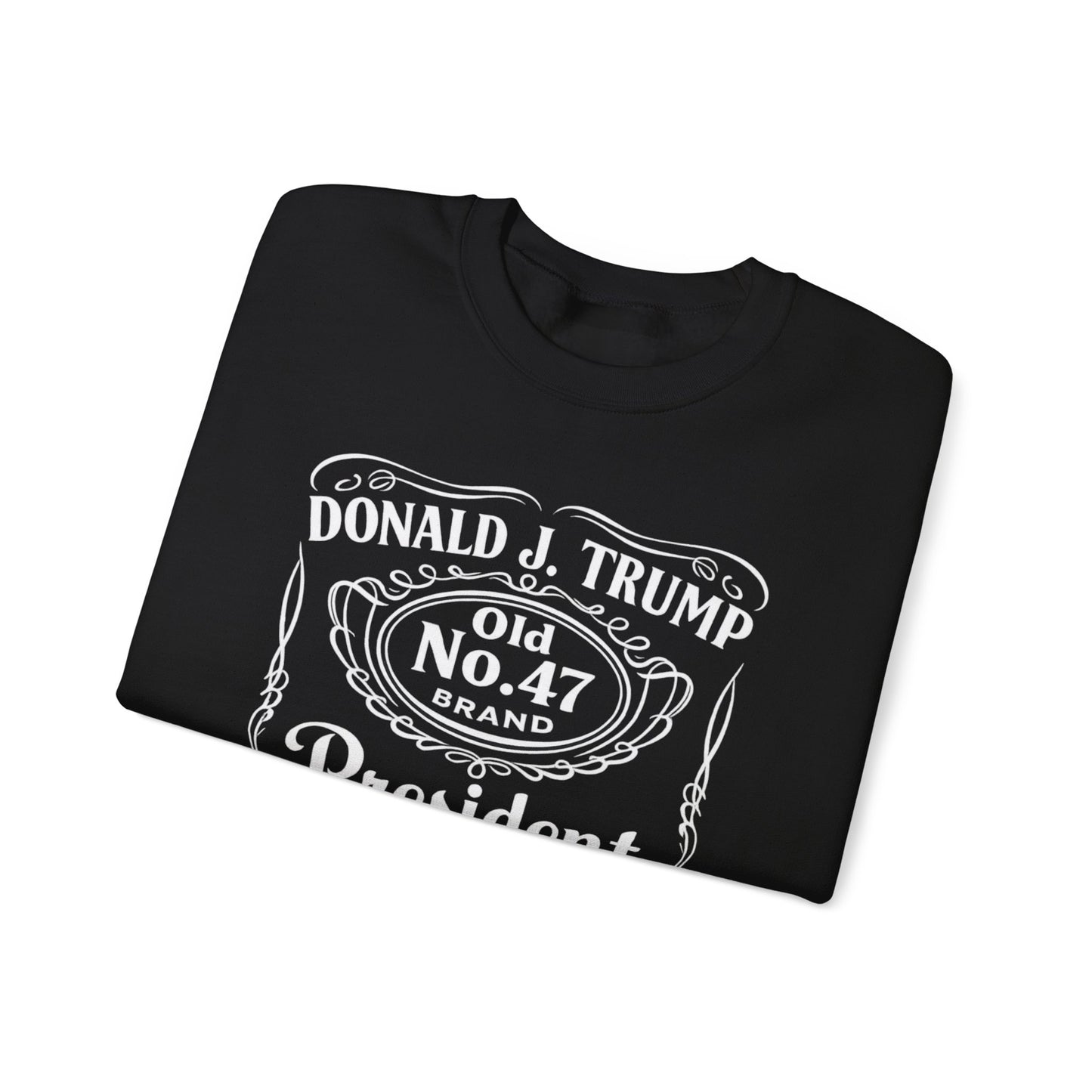 Trump "Old No. 47" President Gildan Brand Crewneck Sweatshirt