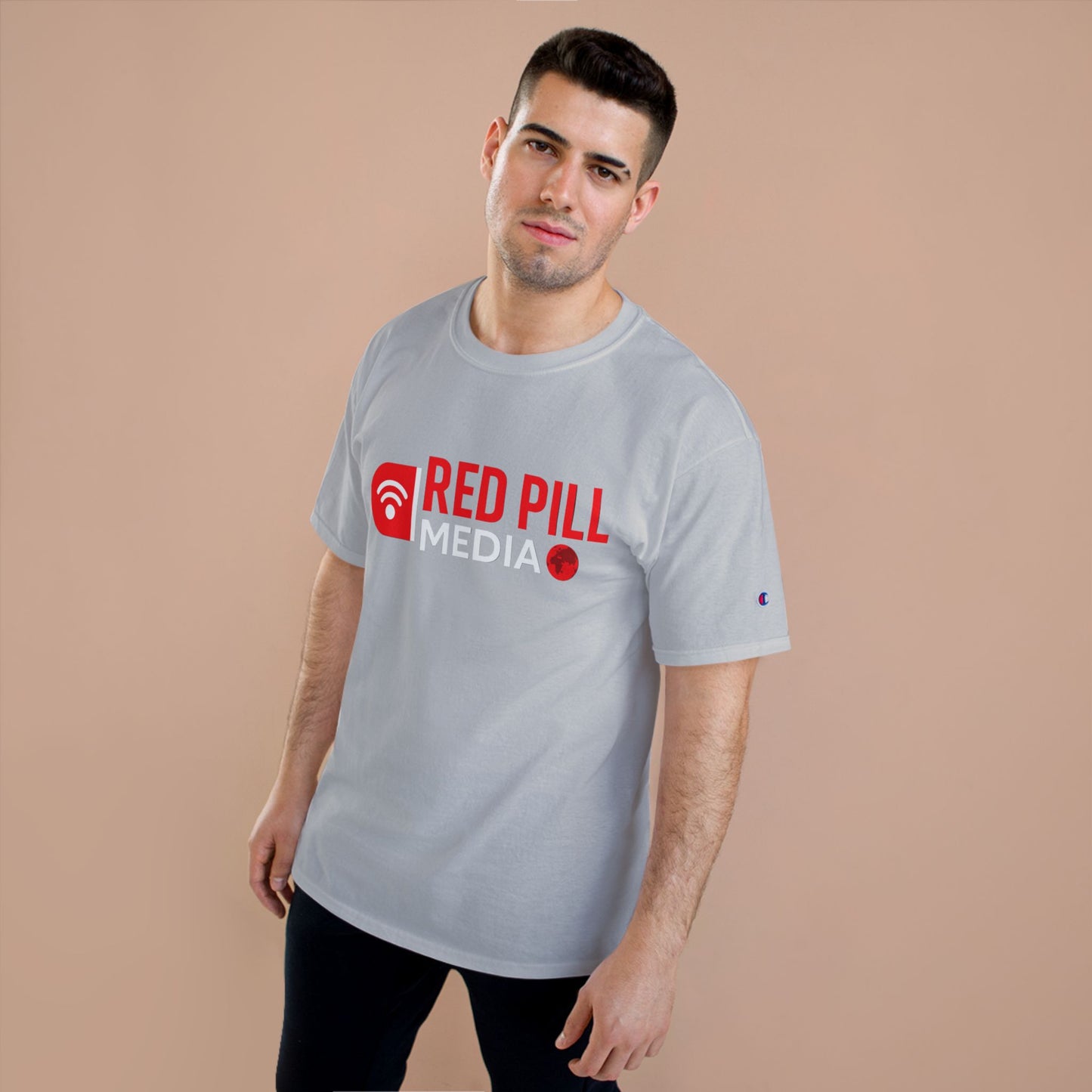 Red Pill Media Champion Brand T-Shirt