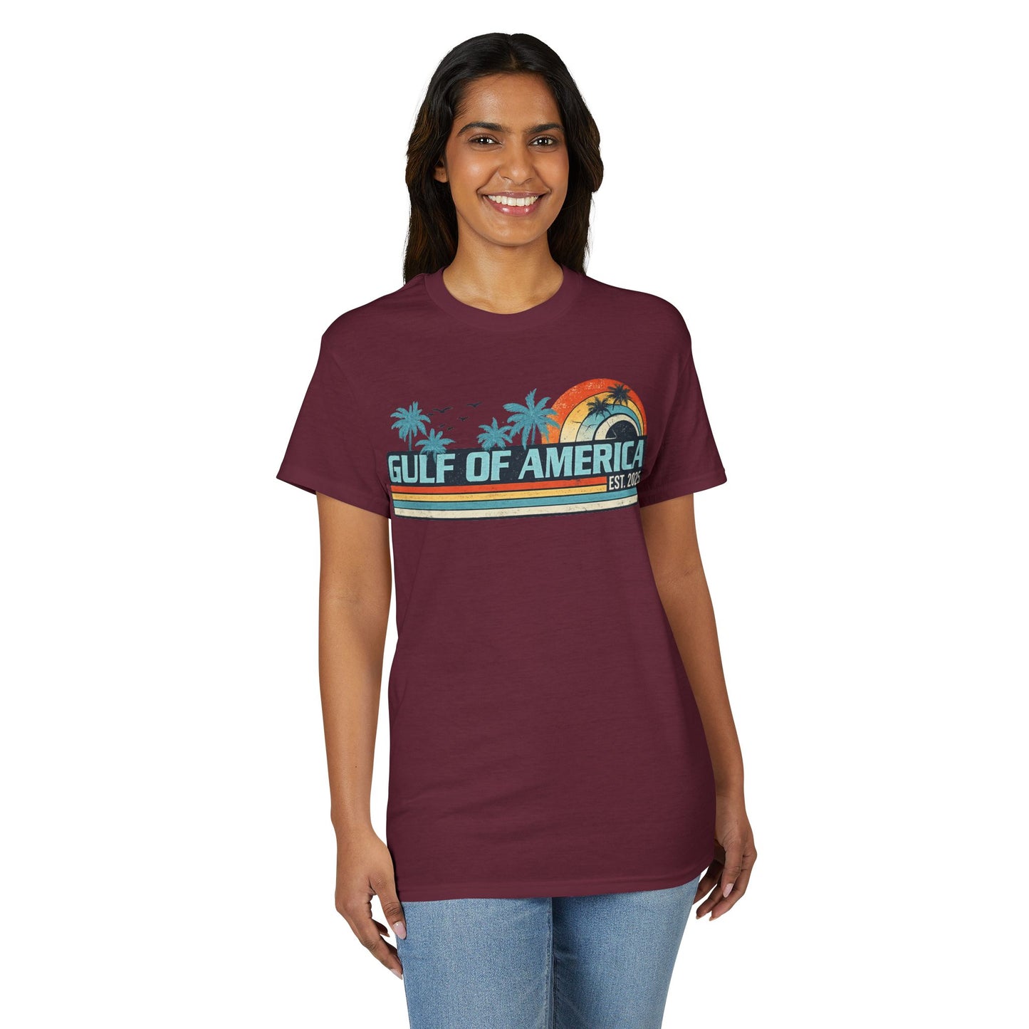 Gulf of America Vintage Gildan Brand T-Shirt